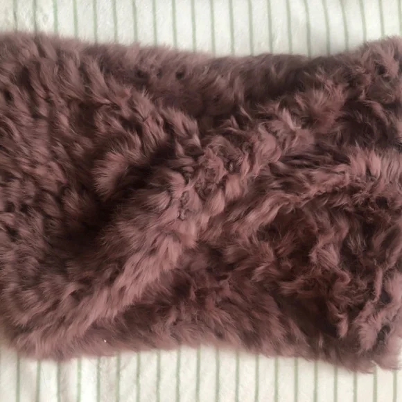 Real Rabbit Fur neck warmer - Picture 3 of 3